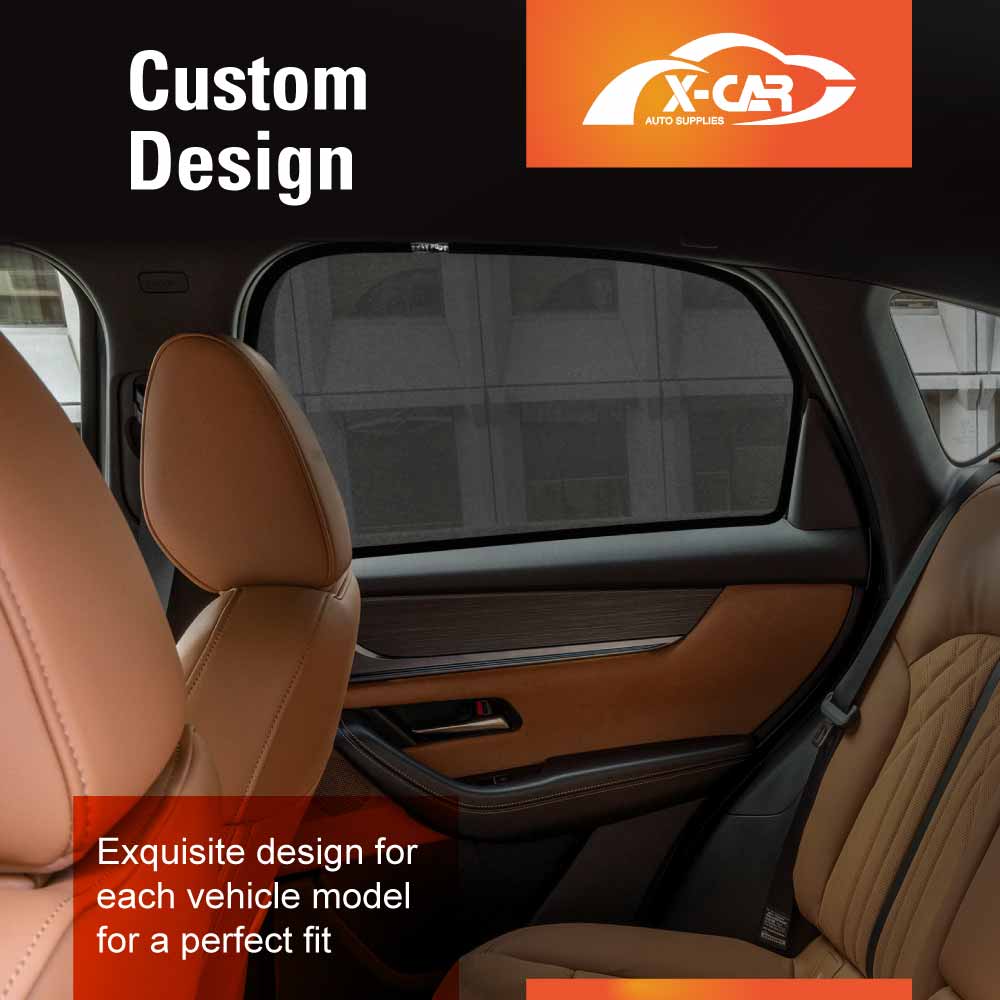 Window Sun Shades for Mazda CX-60 CX60 2023-Onwards Car Custom Rear Windscreen Shade Sun Blind Mesh