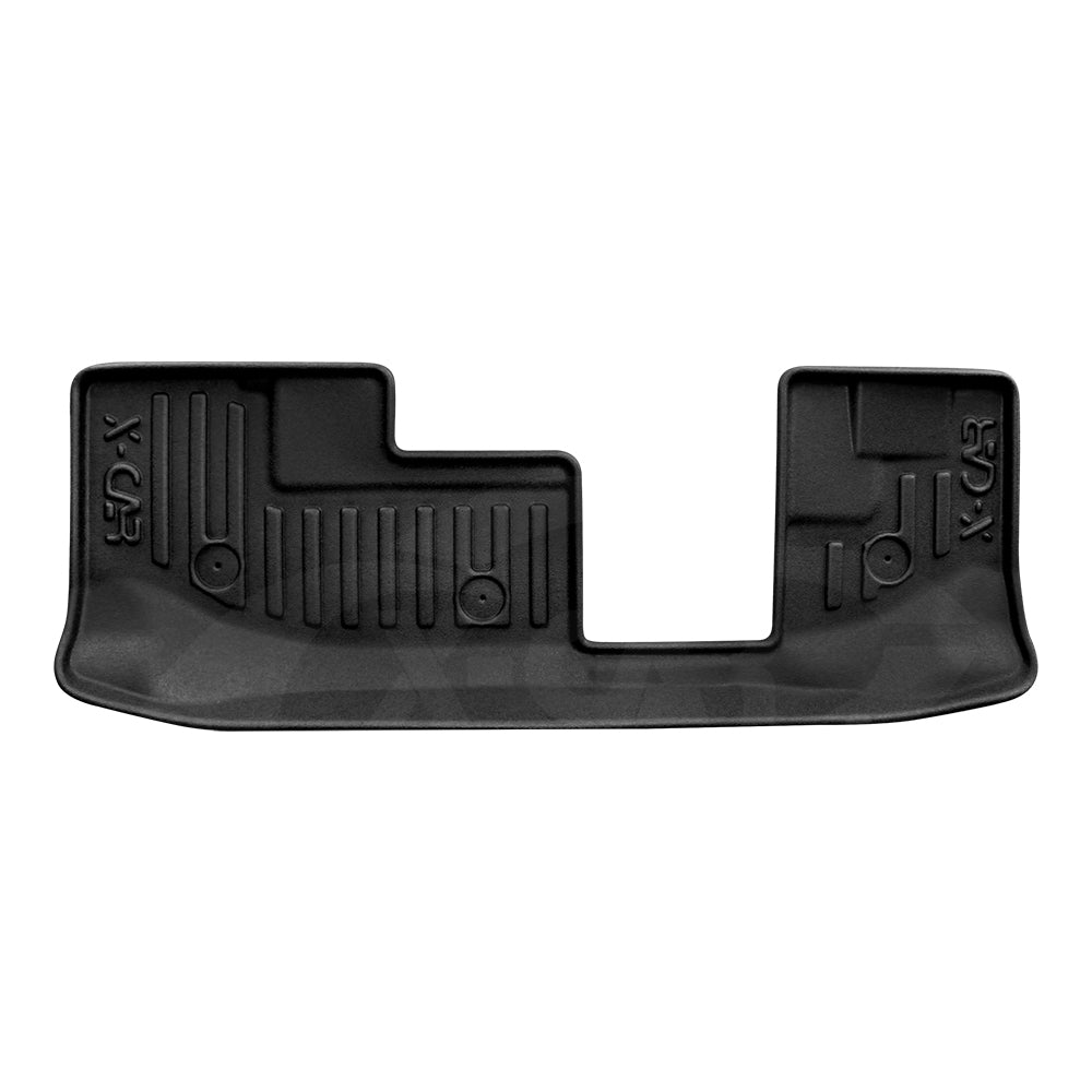3D Third Row Seat Floor Mat for Mitsubishi Outlander ZM Series PHEV 7-Seater 2021-2025 Heavy Duty All Weather Car Mats Carpet Liner