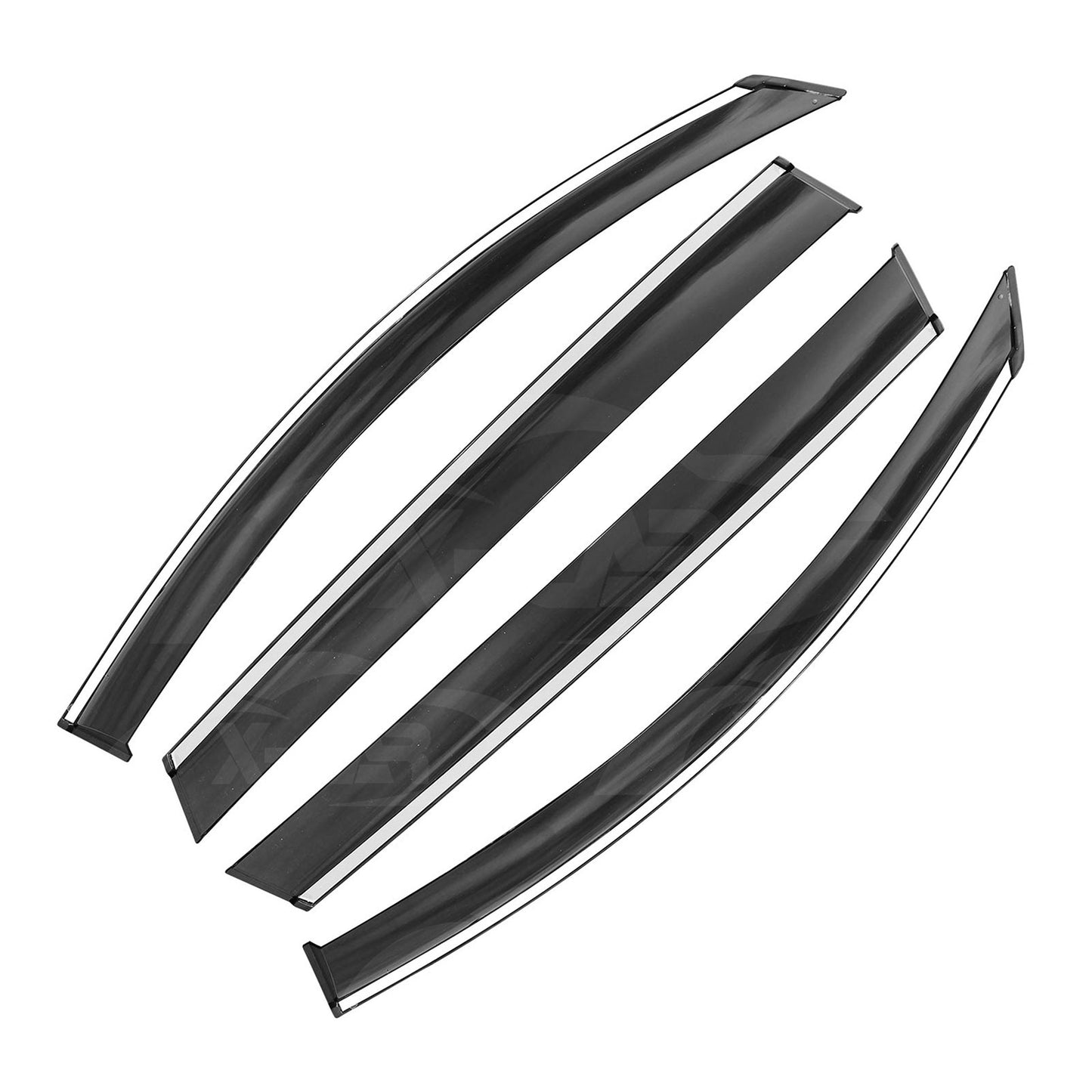 Weathershields for Mitsubishi Eclipse Cross 2017-2020 Car Weather Shields Wind Deflectors Window Sun Visor 4 Pcs