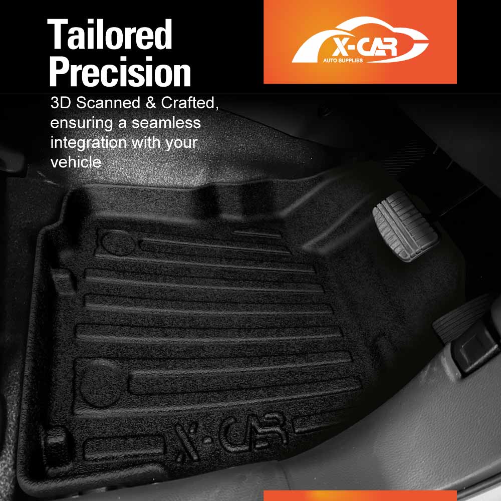 3D Floor Mats Boot Liner for Mitsubishi Eclipse Cross 2021-Onwards All Weather Heavy Duty Cargo Car Trunk Luggage Tray Car Accessories