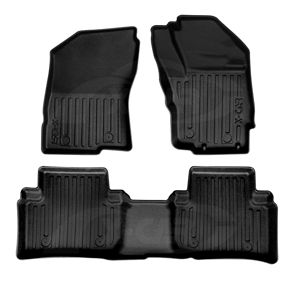 3D Floor Mats for Mitsubishi Eclipse Cross 2021-Onwards Heavy Duty All Weather Car Mats Carpet Liner Set
