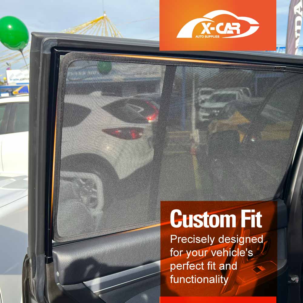 Window Sun Shades for Mitsubishi Pajero 2006-2022 Car UV Protection Custom Rear Windscreen Shade SunBlind Mesh