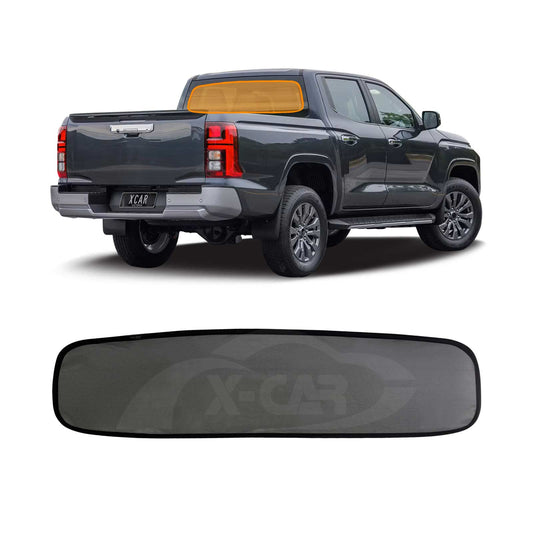Window Sun Shades for Mitsubishi Triton MQ MR Double Cab 2015-2024 Car UV Protection Custom Rear Windscreen Shade SunBlind Mesh (Copy)