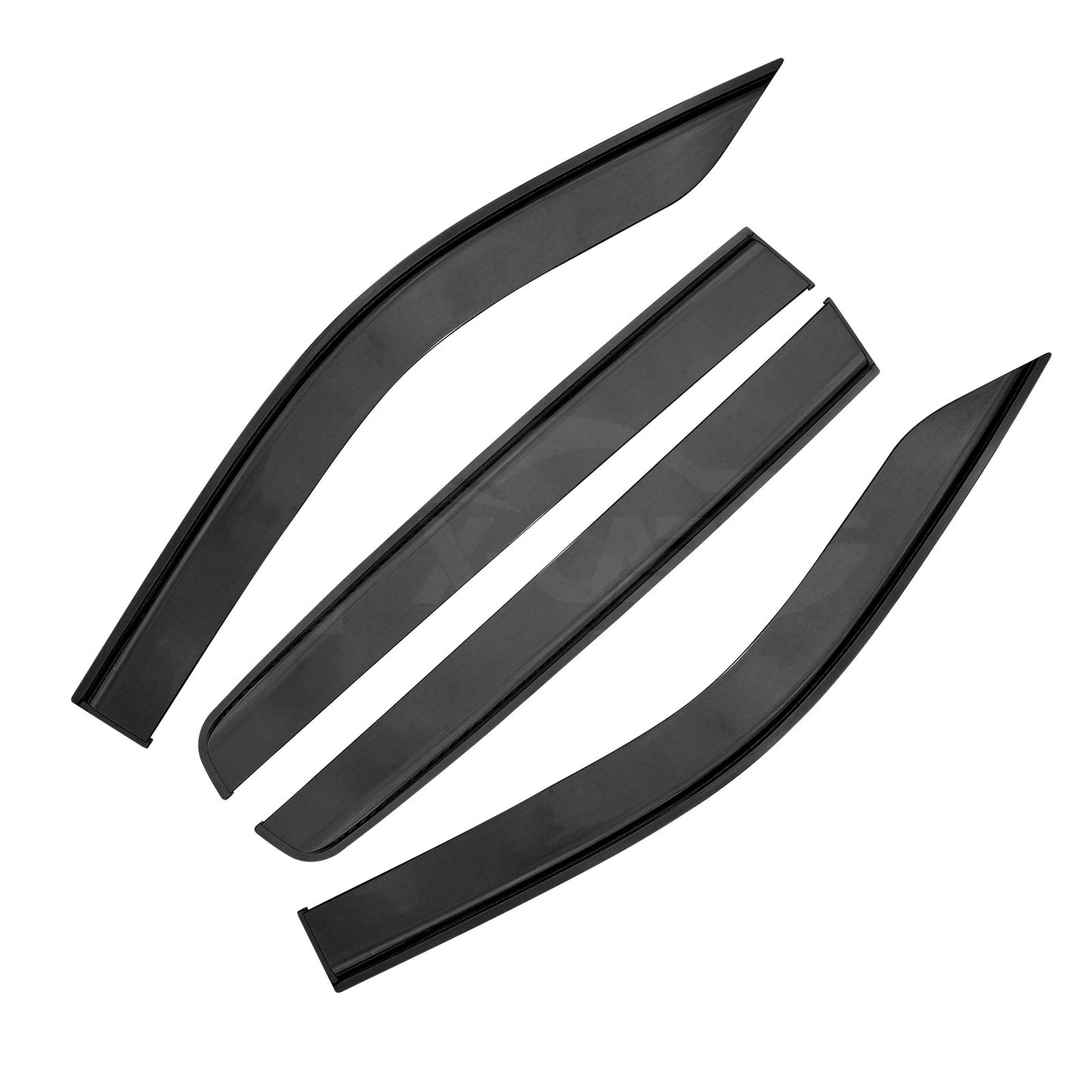 Weathershields for Mitsubishi Triton MV Double Cab 2024-Onwards Car Weather Shields Wind Deflectors Window Sun Visor