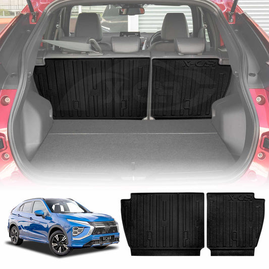 Back Seat Protector for Mitsubishi Eclipse Cross 2021-Onwards All Weather Heavy Duty Car Kick Mats Cover Accessories