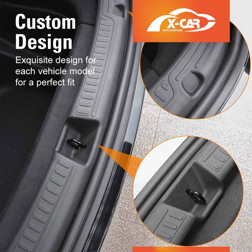 Tesla Model Y 2022-2025 Rear Bumper Guard Trunk Protector Cover Protection Accessories