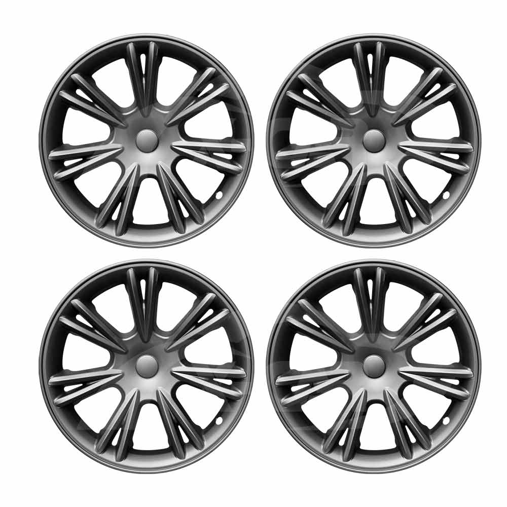 Tesla Model Y 2022-2025 Gemini Wheel Protector Cover Caps 19 Inch Rim Hubcap Replacement Hub Cap Matt Black