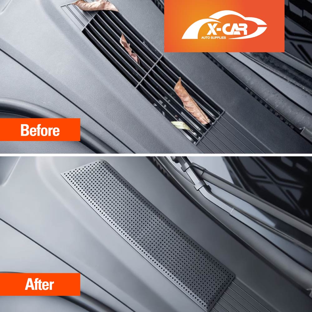Air Flow Intake Vent Grille for Tesla Model 3 Highland 2023-2025 ABS Plastic Protection AC Inlet Cover Insect Guard