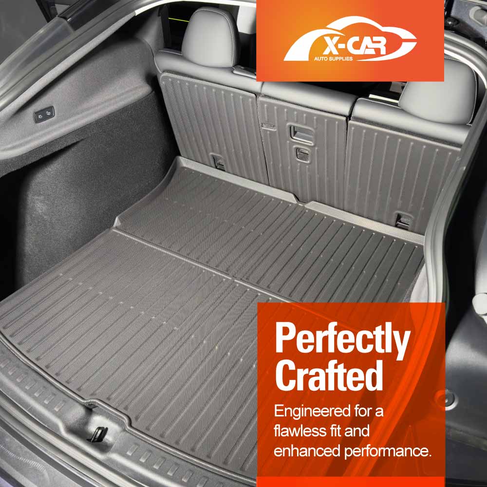Back Seat Protector for Tesla Model Y Juniper 2025-Onwards All Weather Heavy Duty Car Seat Kick Mats Cover