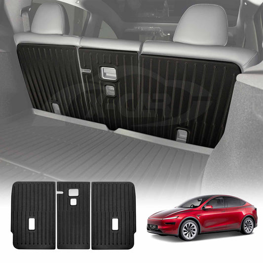 Back Seat Protector for Tesla Model Y Juniper 2025-Onwards All Weather Heavy Duty Car Seat Kick Mats Cover