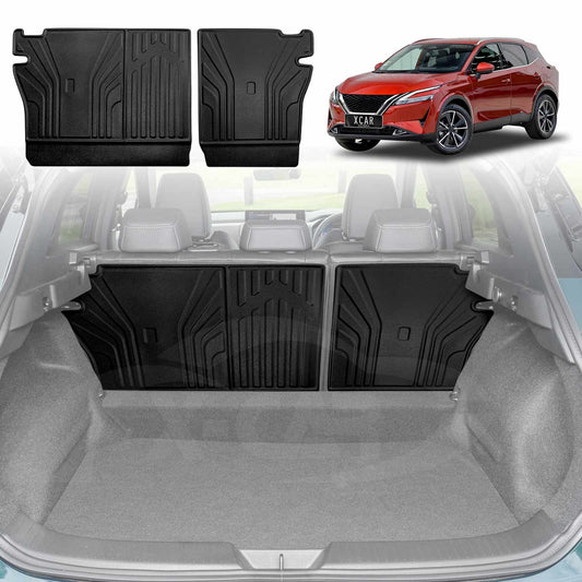 Back Seat Protector for Nissan QASHQAI J12 Series 2022-Onwards All Weather Heavy Duty Car Seat Kick Mats Cover