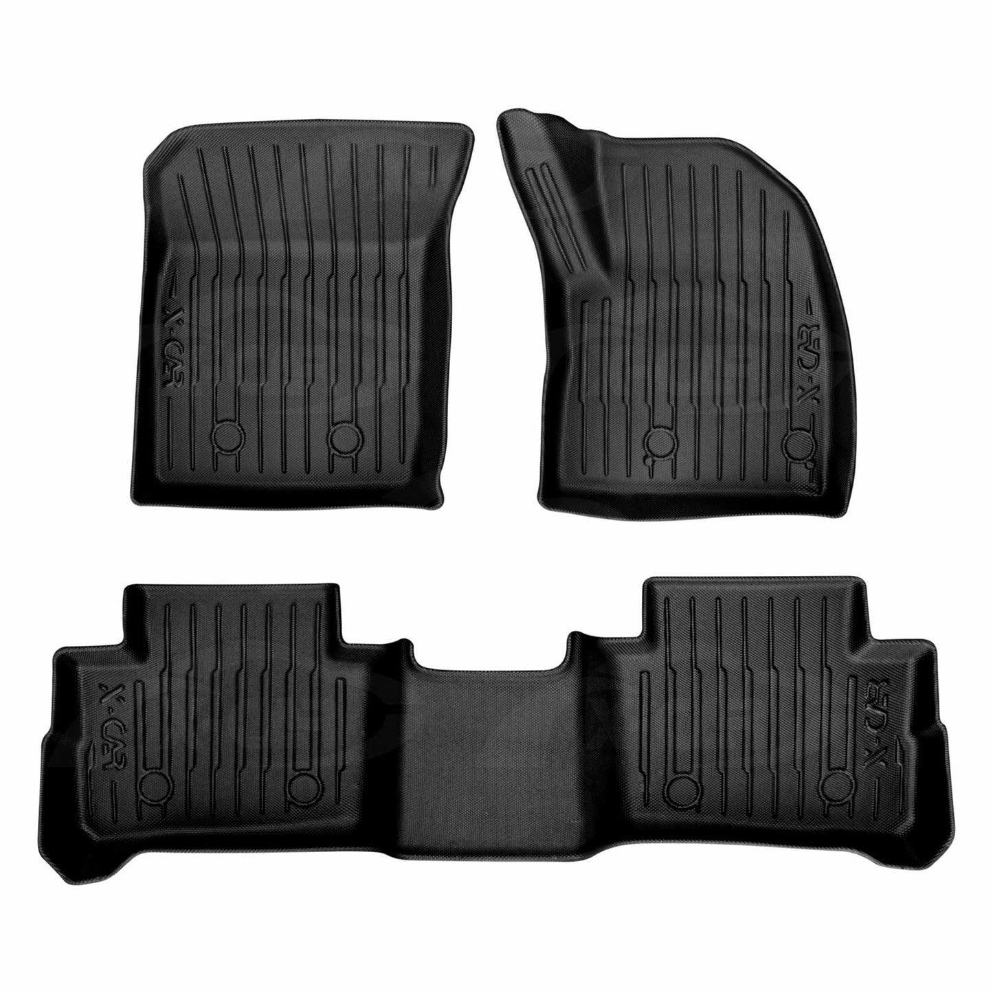 3D Floor Mats for Nissan QASHQAI J12 Series Petrol 2022-Onwards Heavy Duty All Weather Car Mats Carpet Liner Set