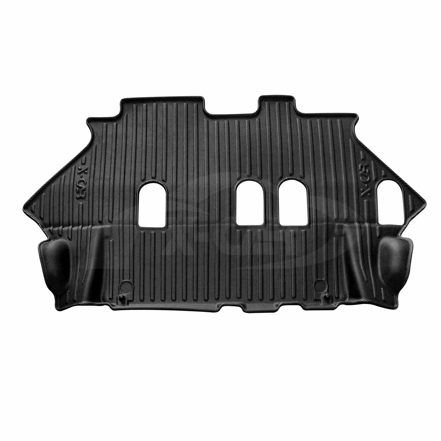 Third Row Seat Floor Mat for Nissan Patrol 2012-2024 Y62 Series Heavy Duty All Weather Car Mats Carpet Liner Set