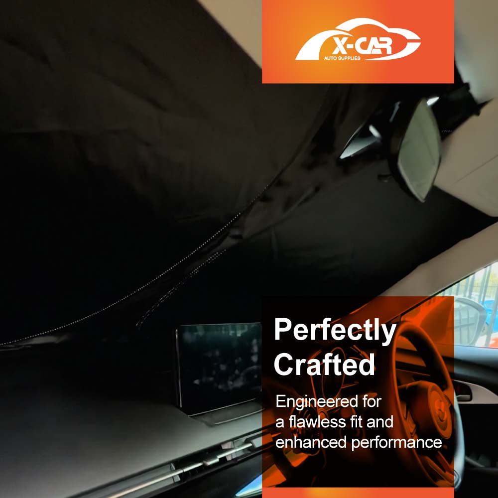WindScreen Sun Shade for Mazda CX-3 CX3 2015-2025 Blocks UV Rays Foldable Custom Wind Screen Sun Visor Protector