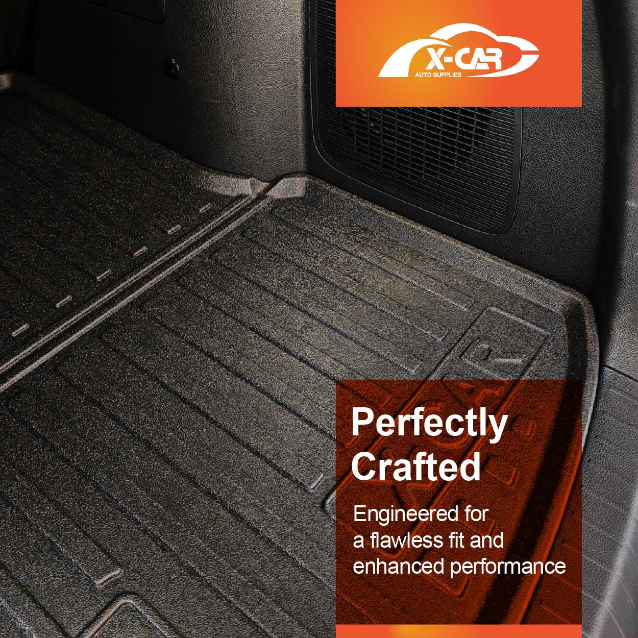 3D Floor Mats Boot Liner for BYD SEALION 6 SEALION6 2024-Onwards All Weather Heavy Duty Cargo Car Trunk Luggage Tray