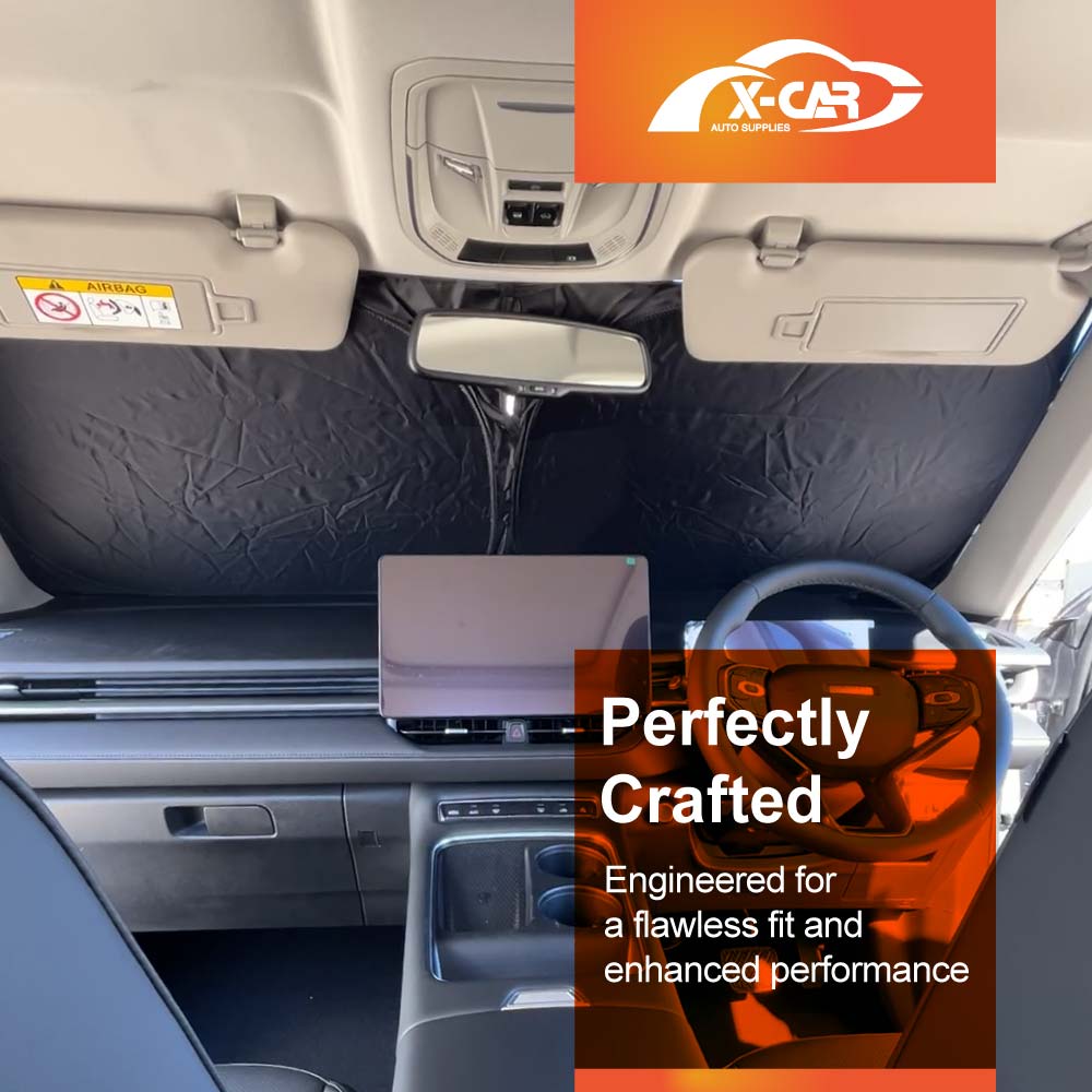 WindScreen Sun Shade for GWM Haval H6/H6 GT 2021-2025 Blocks UV Rays Foldable Custom Wind Screen Sun Visor Protector