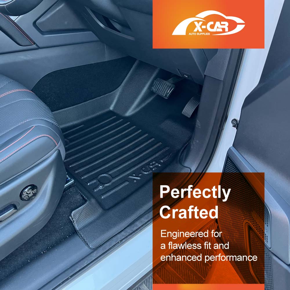3D Floor Mats Tub Liner for BYD Shark 6 2024-Onwards All Weather Heavy Duty Cargo Car Trunk Luggage Tray