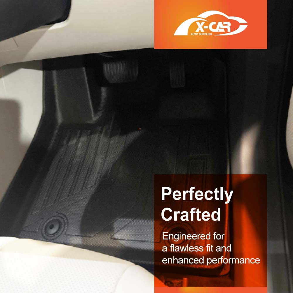 3D Floor Mats Boot Liner Set for Geely EX5 2025-Onwards All Weather Heavy Duty Toolbox Cargo Car Trunk Back Seat Kick Cover Luggage Tray
