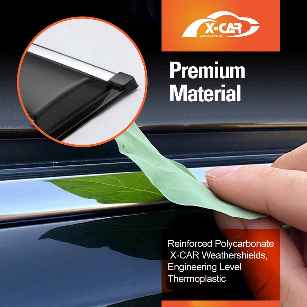 Weathershields for Toyota LandCruiser 70/76/78/79 2007-2025 Series Car Weather Shields Wind Deflectors Window Sun Visor