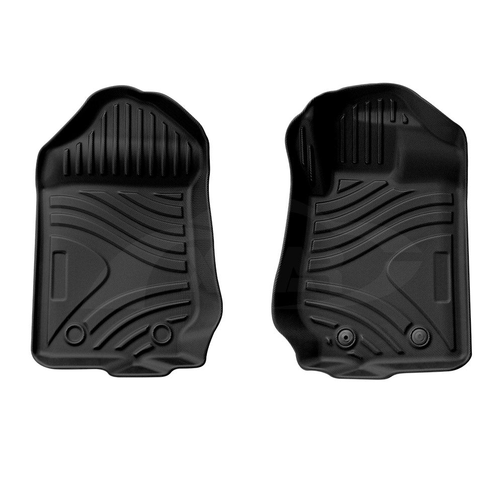 3D Floor Mats for Ford Ranger PX PX2 PX3 Single Cab 2011-2022 Heavy Duty All Weather Car Mats Carpet Liner Set