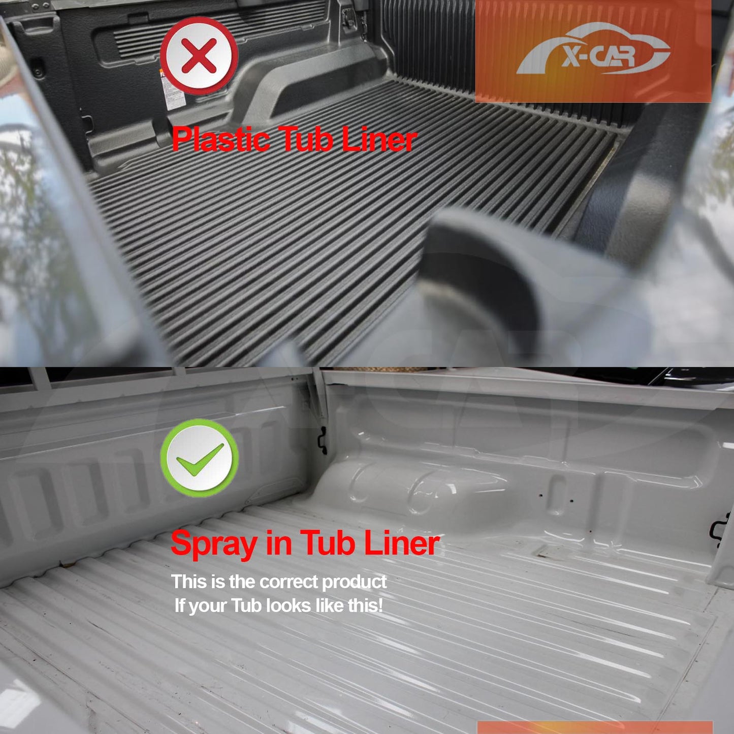 Tub Liner for Ford Ranger Dual Cab 2018-2021 Heavy Duty 3D Cargo Trunk Mat Luggage Tray