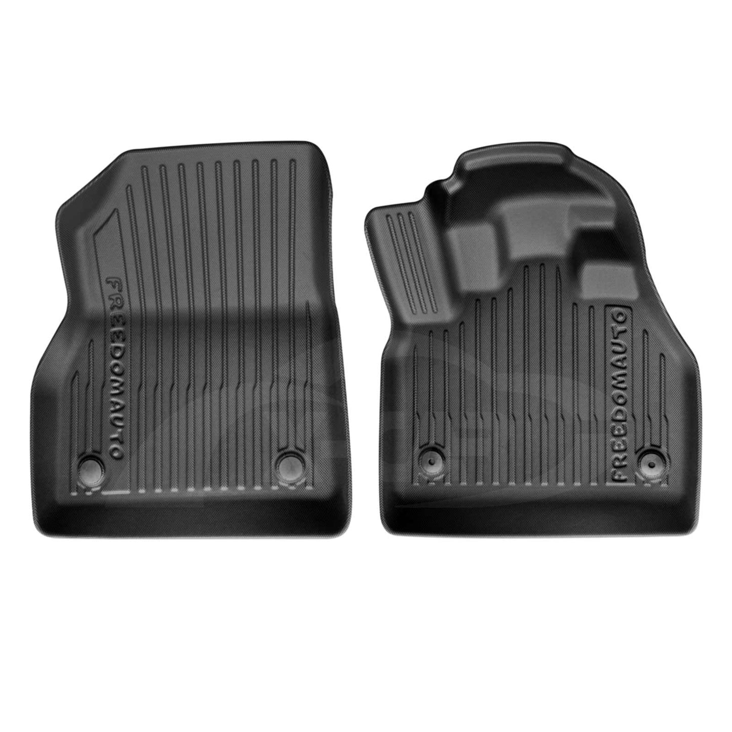 3D Front Floor Mats for Renault Kangoo F61 / Phase II Auto 2010-2021 Heavy Duty All Weather Car Mats Carpet Liner Set