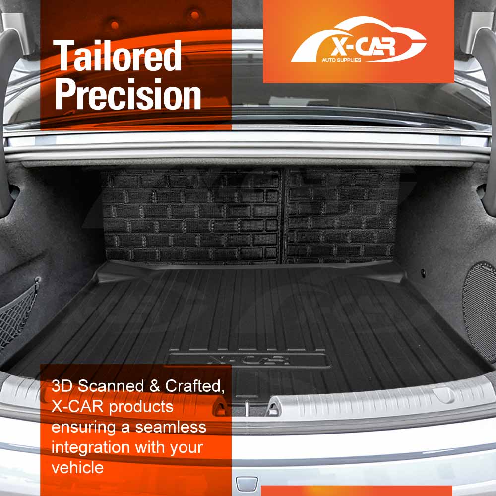 3D All-Weather Interior Liners Set for BYD Seal 2023-2025 Back Seat Front Trunk Toolbox Boot Cargo Mats