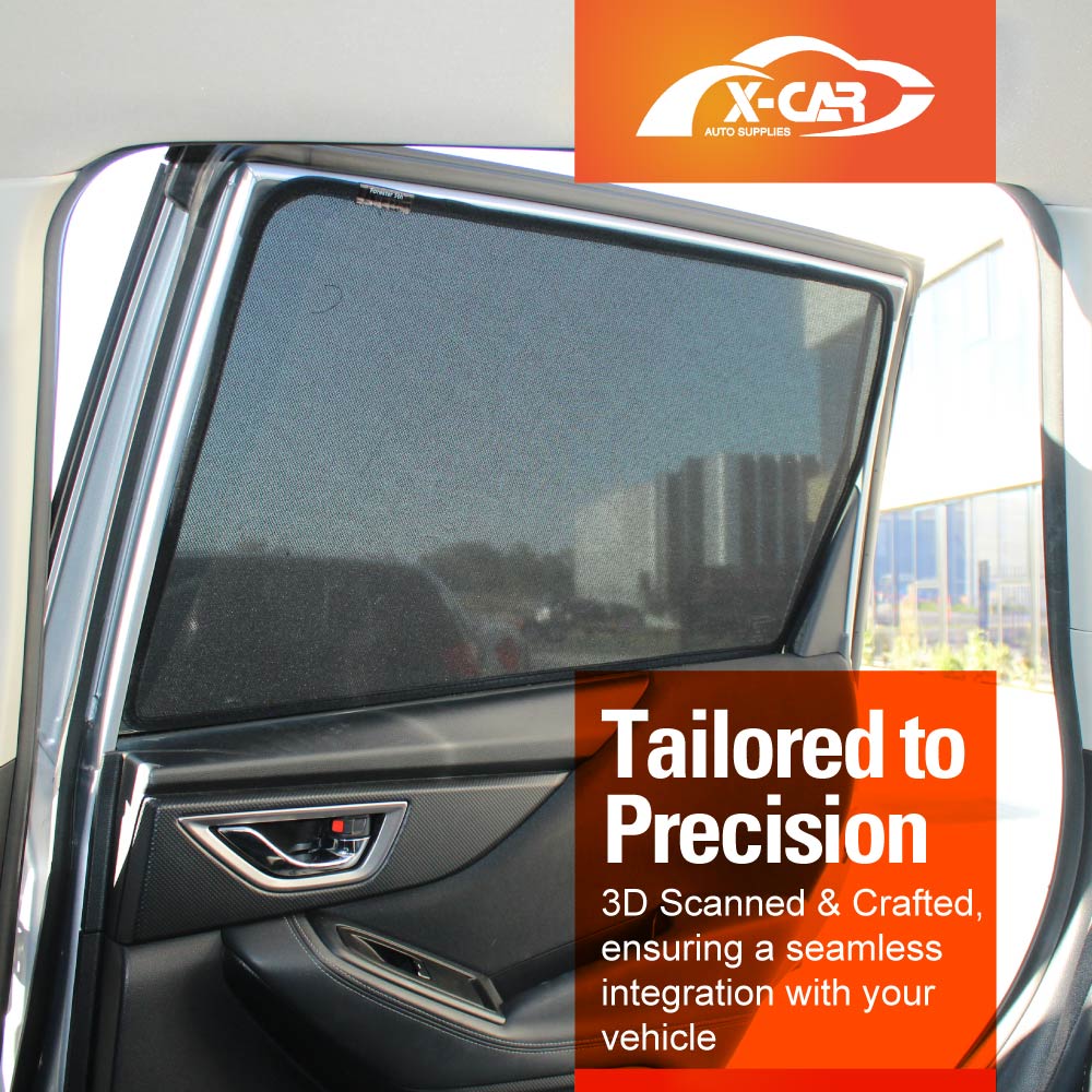 Window Sun Shades for Subaru Forester 2018-2024 Car UV Protection Custom Rear Windscreen Shade SunBlind Mesh