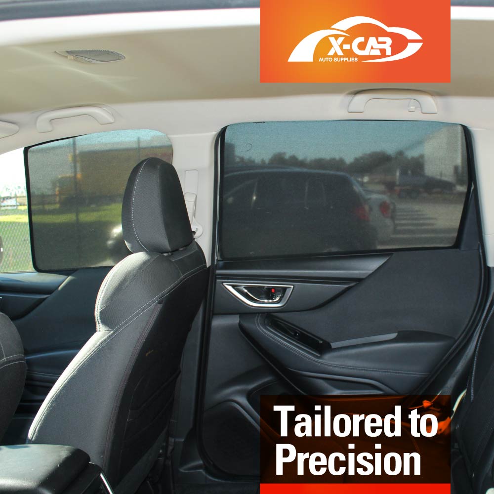Window Sun Shades for Subaru Forester 2018-2024 Car UV Protection Custom Rear Windscreen Shade SunBlind Mesh