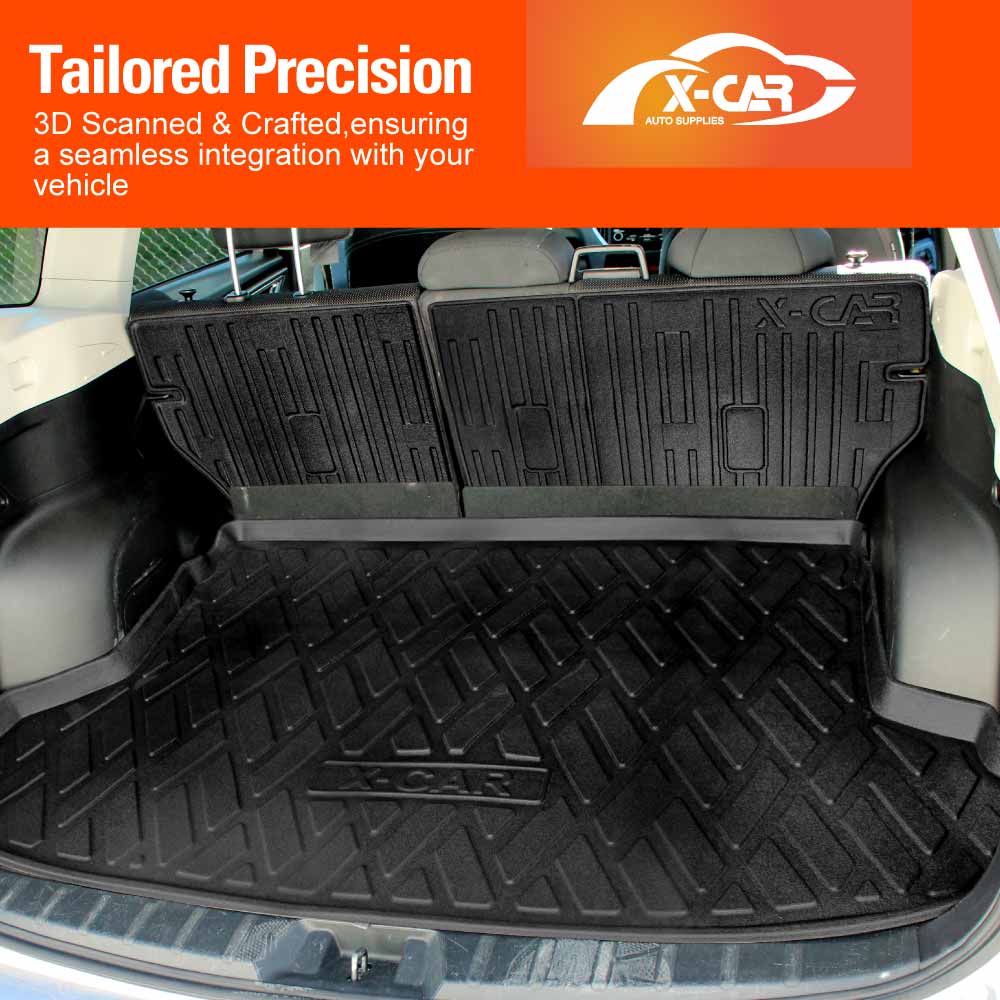 Back Seat Protector for Subaru Forester 5th Gen 2018-2025 All Weather Heavy Duty Car Seat Kick Mats Cover