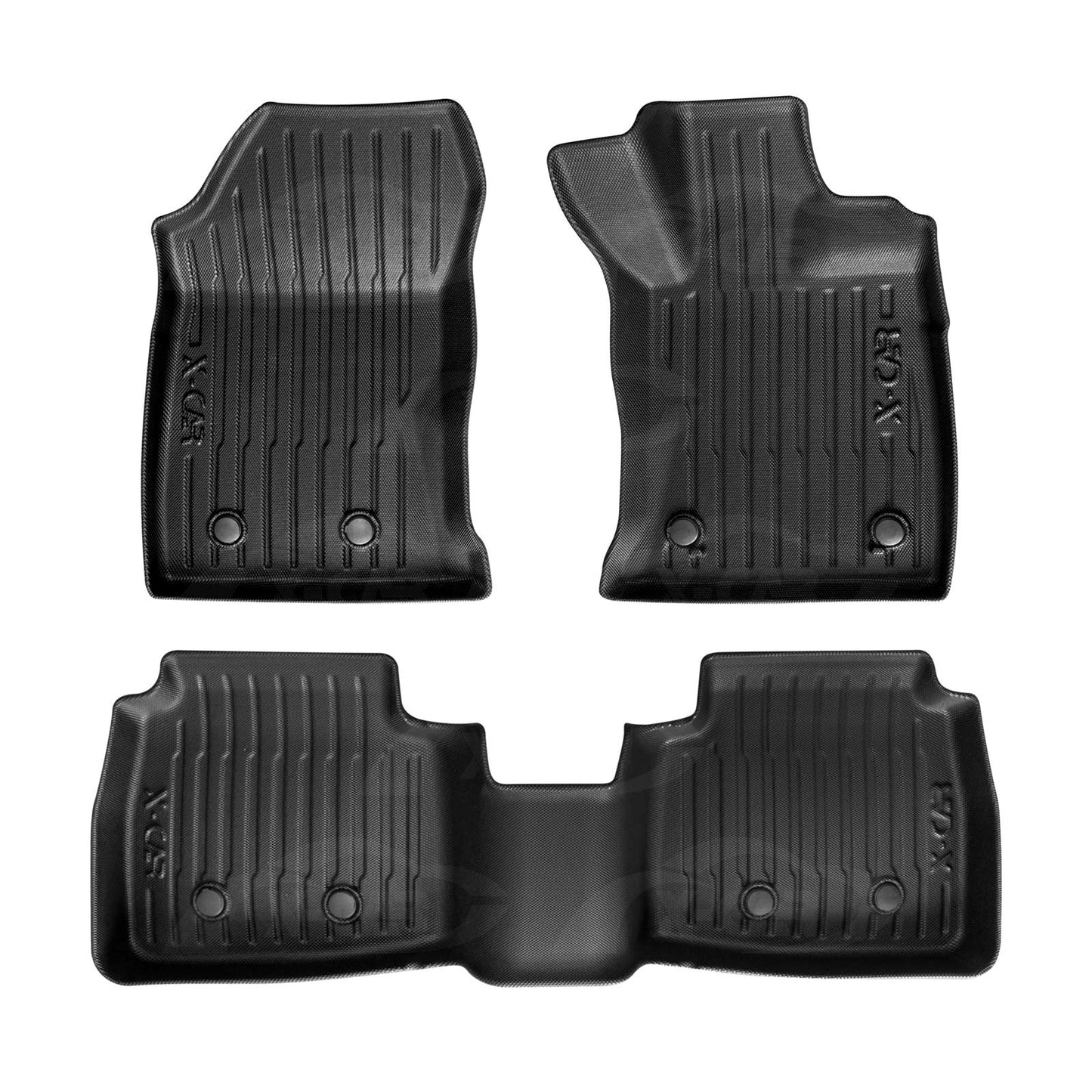 3D Floor Mats for Subaru Outback 7th Gen 2025-Onwards Heavy Duty All Weather Car Waterproof Interior Protection Liner Set