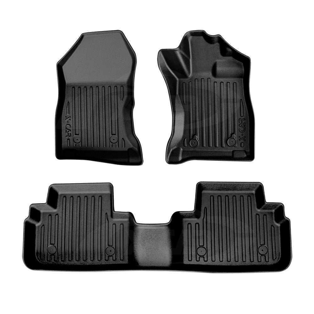 3D Floor Mats for Subaru Forester 5th Gen 2018-2025 Heavy Duty All Weather Car Mats Carpet Liner Set