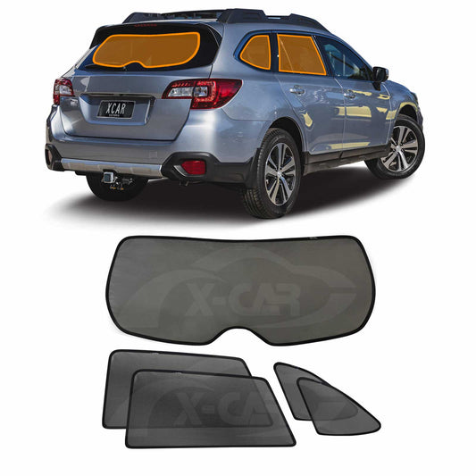Window Sun Shades for Subaru Outback 2015-2020 Car UV Protection Custom Rear Windscreen Shade SunBlind Mesh