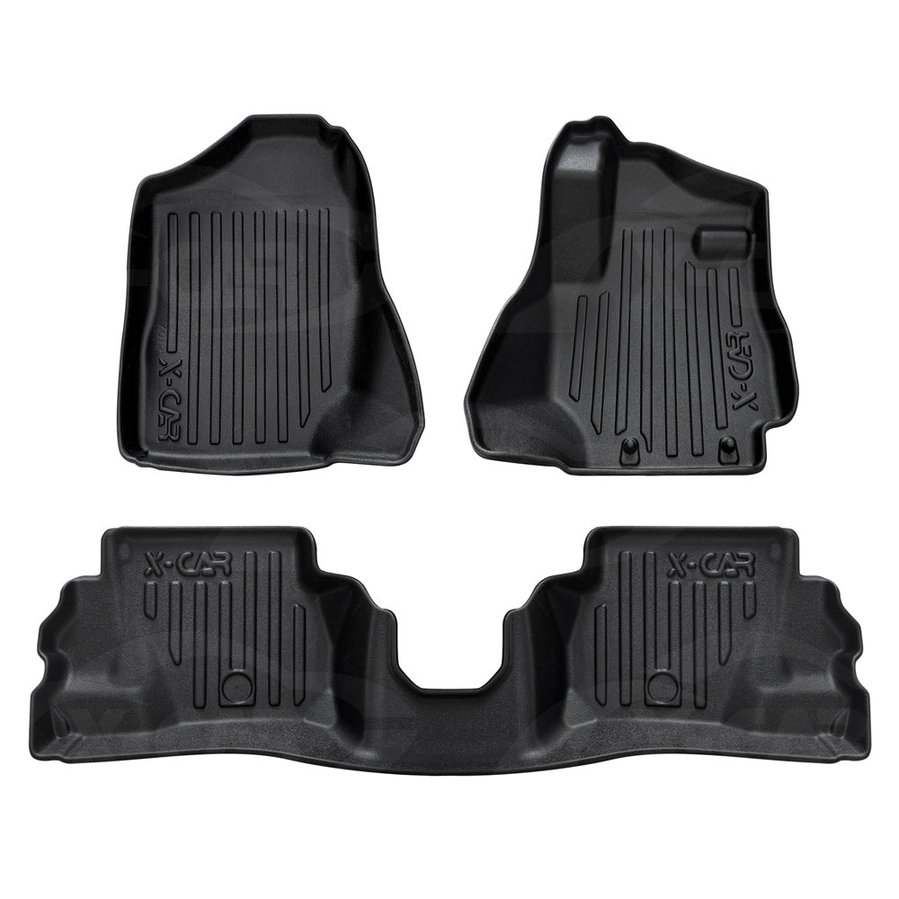 3D Floor Mats for Suzuki Jimny 3-Door Auto Transmission 2018-Onwards Heavy Duty All Weather Car Liner Set