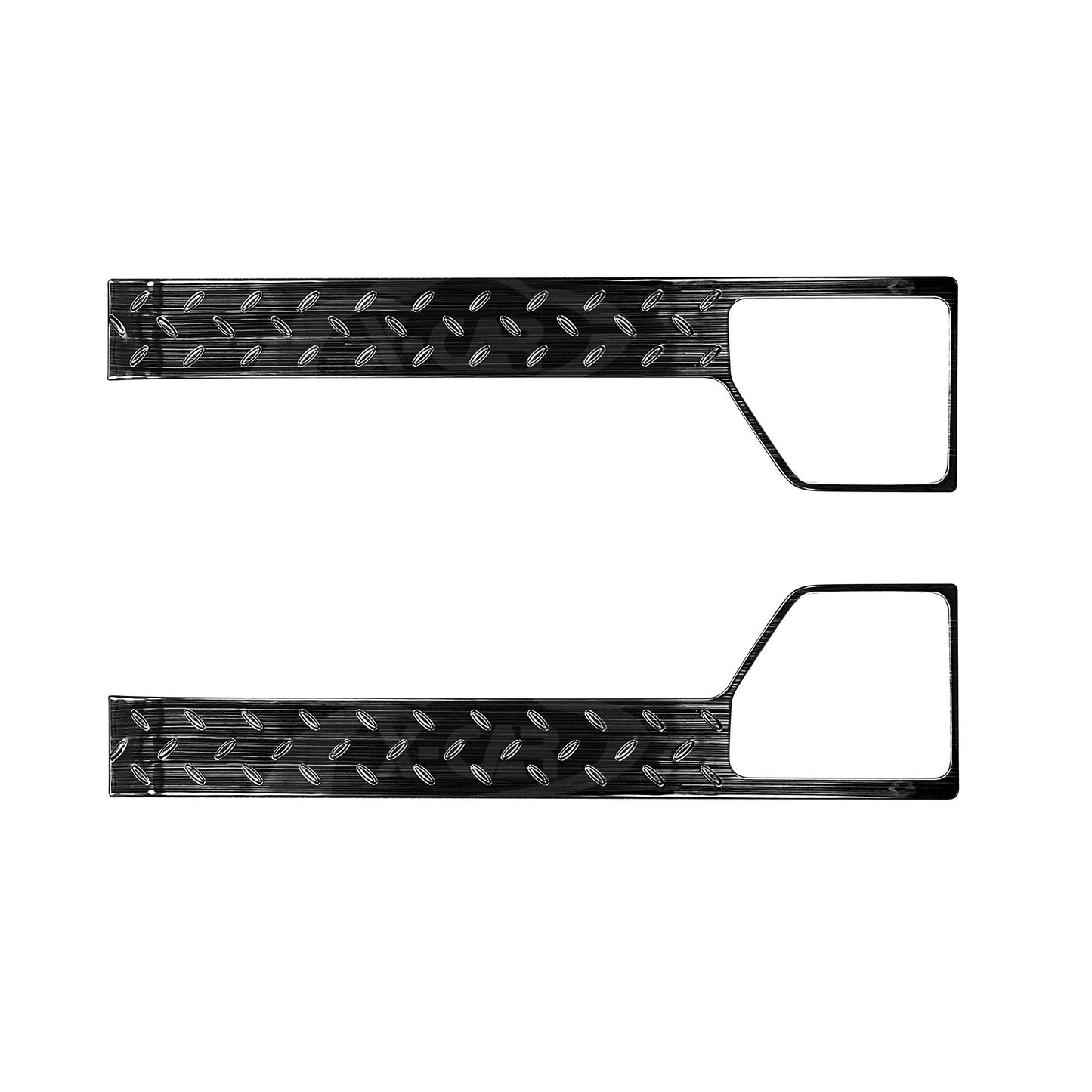 Anti Kick Car Door Panel For Suzuki Jimny 3-Door 2018-2025 Steel Protective Side Edge Protector Cover Black