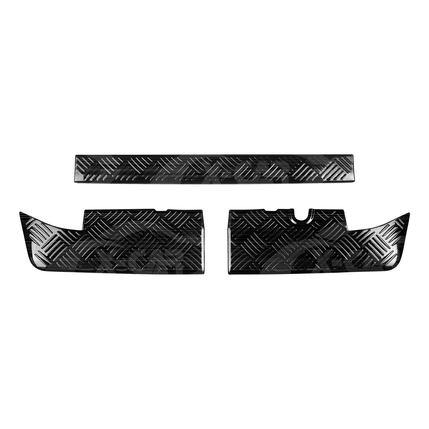 Rear Bumper Guard Trunk Panel Trims for Suzuki Jimny XL 5-Door 2023-Onwards Trunk Protector Cover Accessories Black