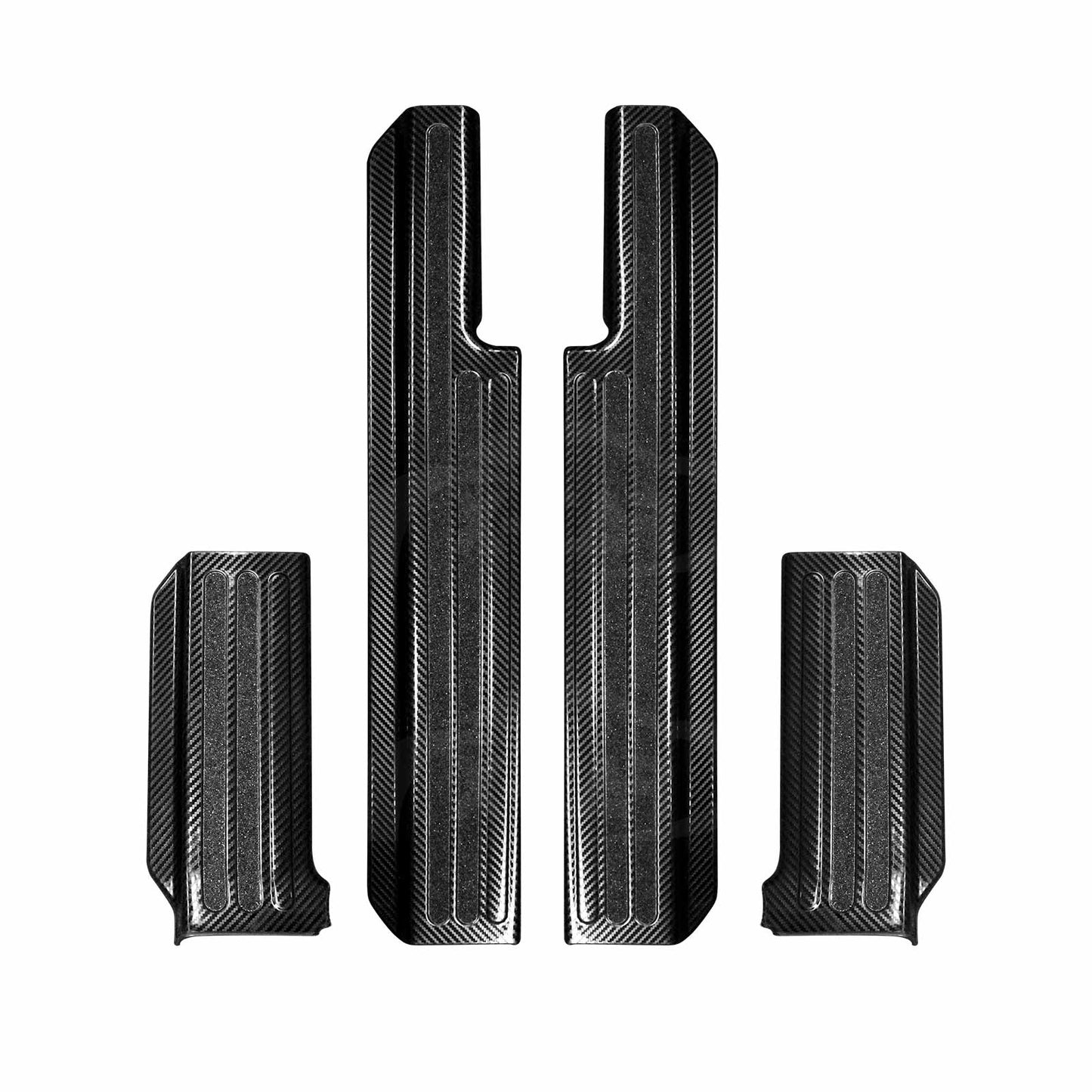 Door Sill Plate Protector Set for Suzuki Jimny XL 5-Door 2023-Onwards Front Rear Entry Car Threshold Scuff Trim Covers Guards Accessories