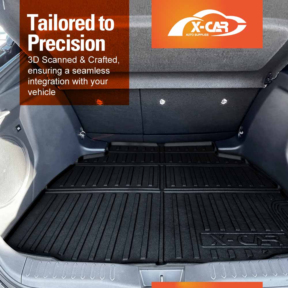 3D Floor Mats Boot Liner for Toyota CHR C-HR 2024-Onwards All Weather Heavy Duty Cargo Car Trunk Luggage Tray