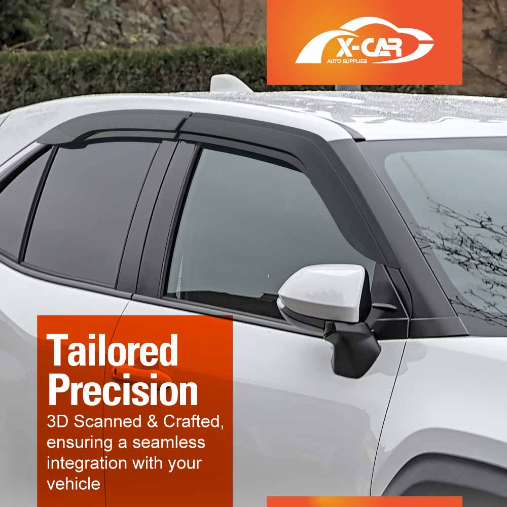 Weathershields for Toyota Yaris Cross MXP Series 2020-Onwards Car Weather Shields Wind Deflectors Window Sun Visor