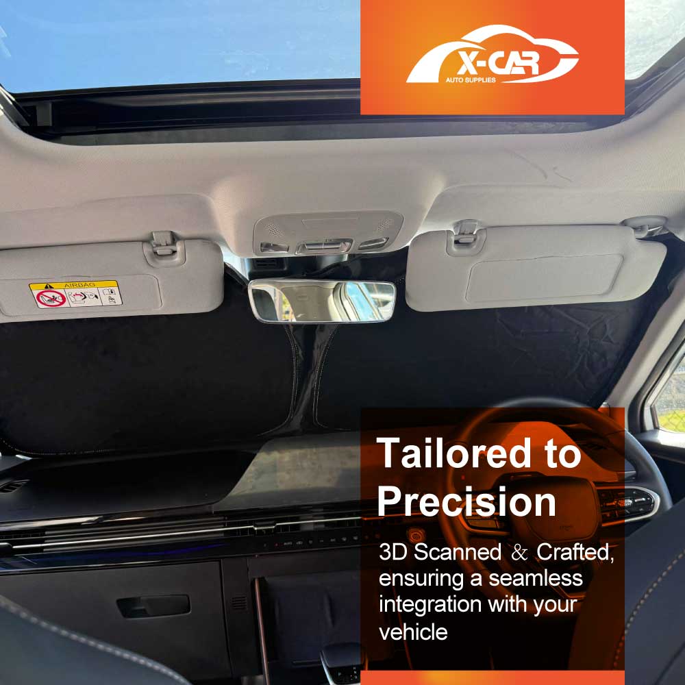 WindScreen Sun Shade for Chery C5 2025-Onwards Blocks UV Rays Foldable Custom Wind Screen Sun Visor Protector