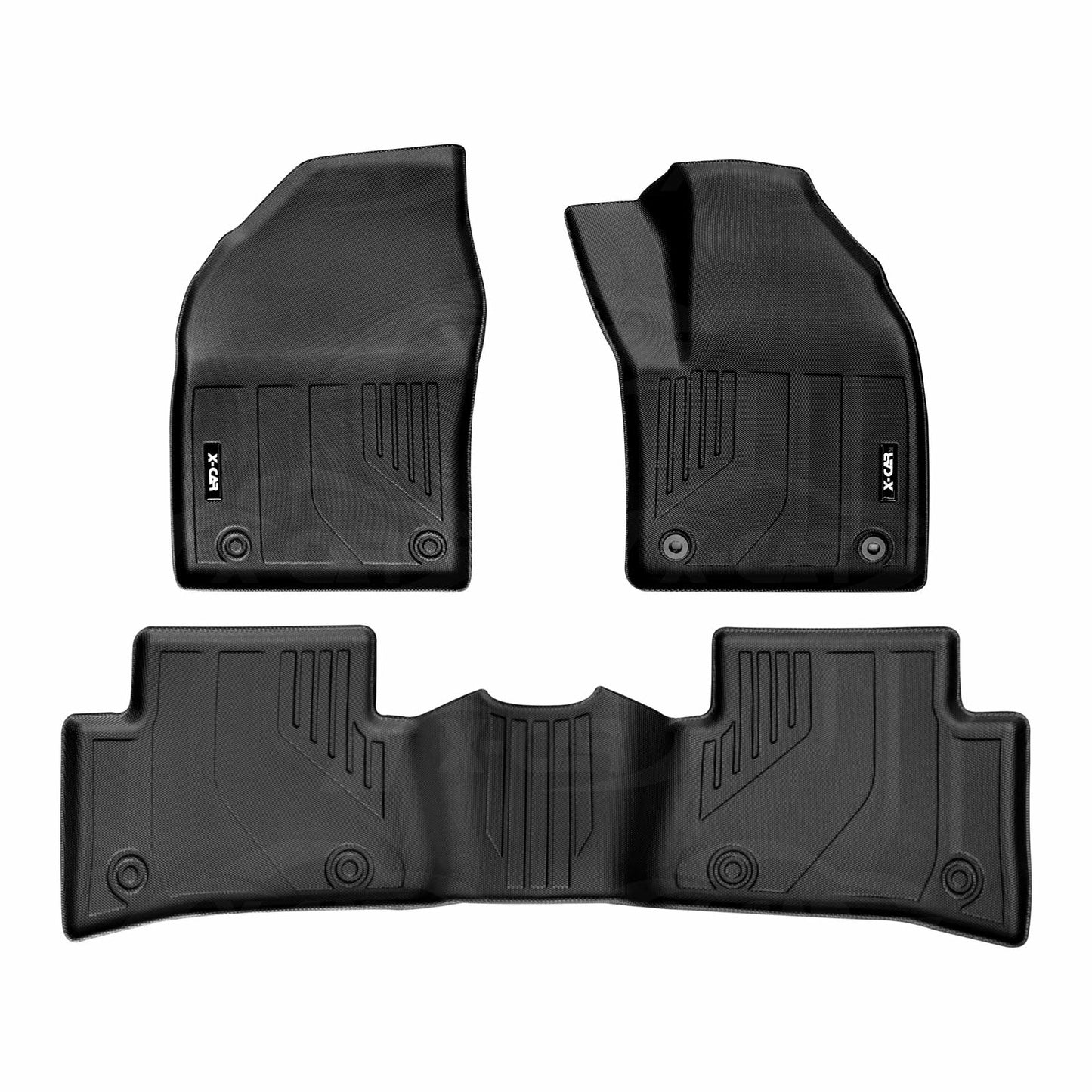 3D Floor Mats for Toyota C-HR CHR 2016-2023 Heavy Duty All Weather Car Mats Carpet Liner Set