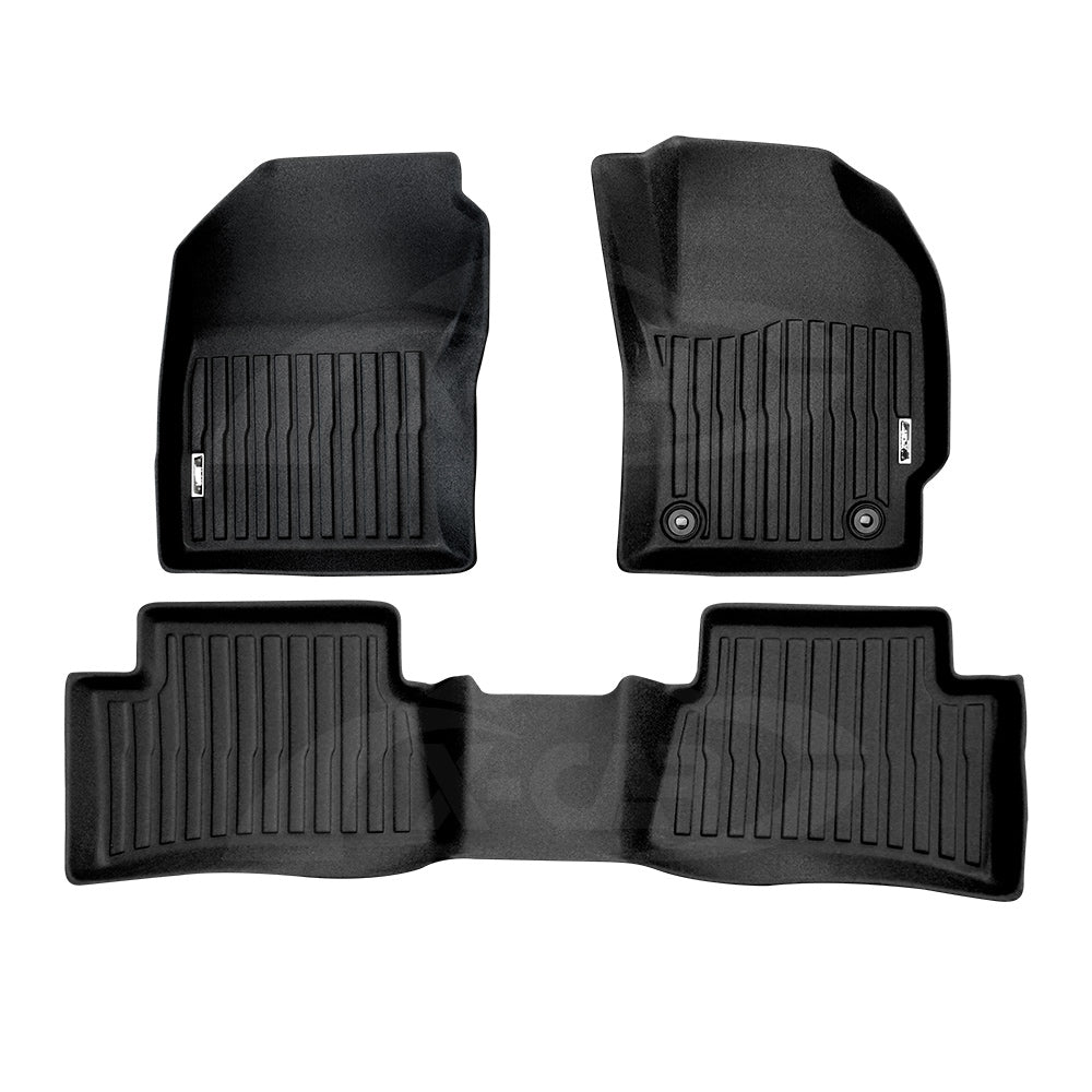 3D Floor Mats for Toyota Corolla Sedan 2019-Onwards Heavy Duty All Weather Car Mats Carpet Liner Set