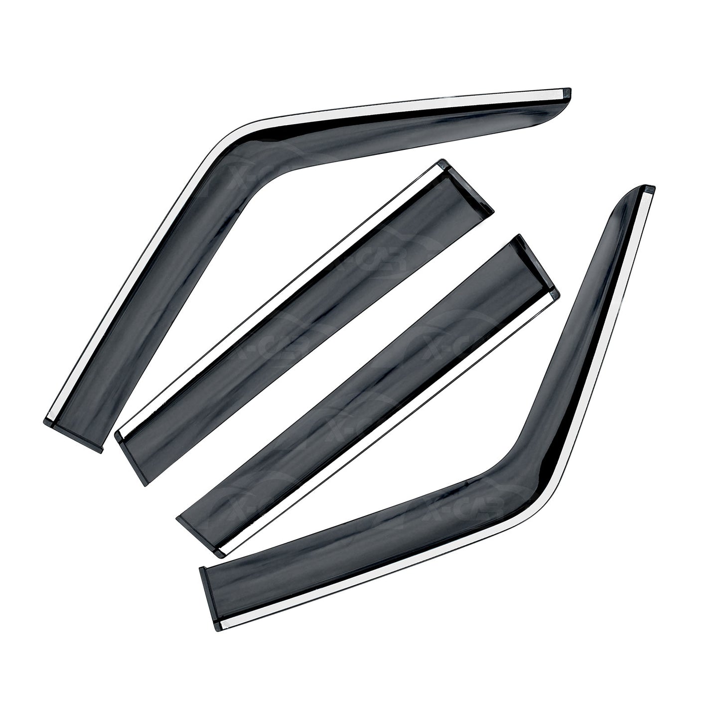 Weathershields for Toyota LandCruiser 70/76/78/79 2007-2025 Series Car Weather Shields Wind Deflectors Window Sun Visor