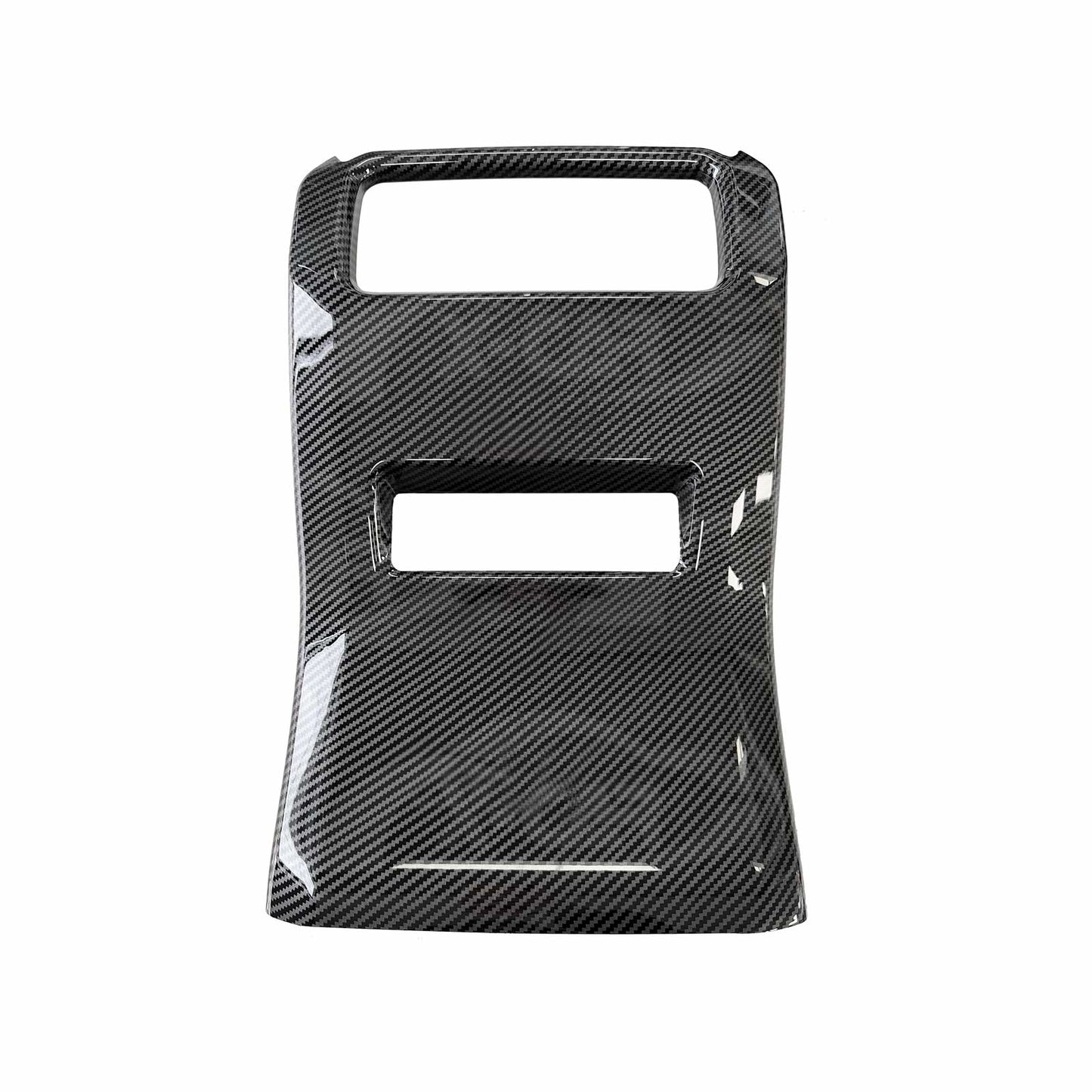 Rear AC Vent Panel Cover Trim for Toyota Prado 250 Series 2024-Onwards Carbon Fiber Style Decor Cover Protector