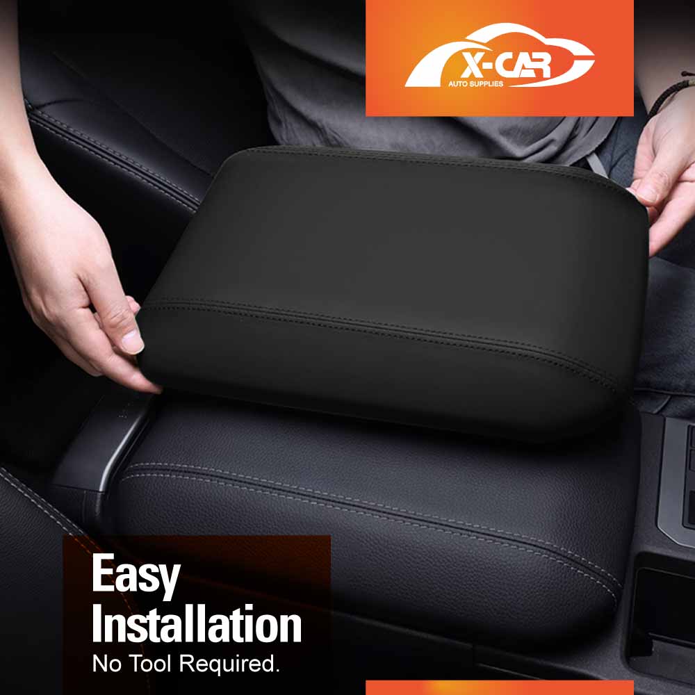 Armrest Cover for Toyota Prado 250 Series 2024-Onwards Center Console Interior Decoration Protector Accessories PU Leather