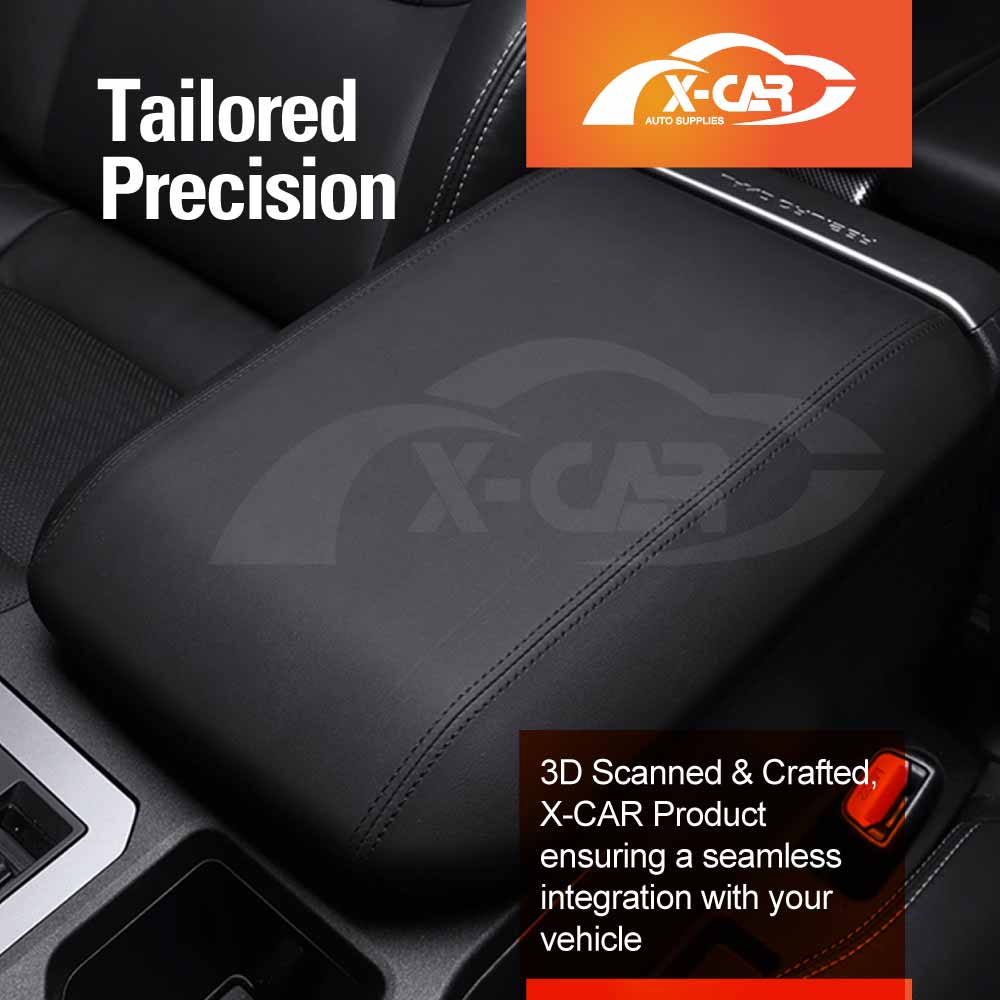 Armrest Cover for Toyota Prado 250 Series 2024-Onwards Center Console Interior Decoration Protector Accessories PU Leather