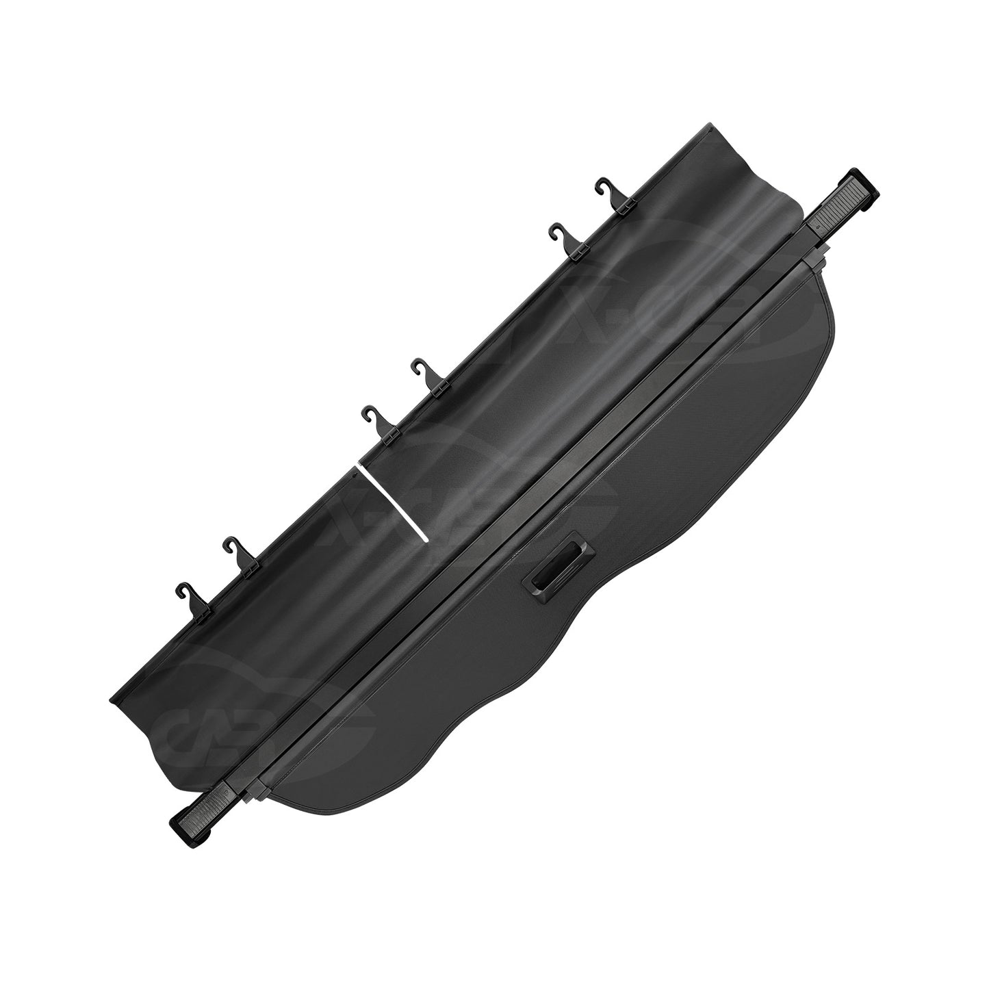 Retractable Car Trunk Shade Rear Cargo Security Shield Luggage Cover For Toyota Prado 150 Series 7 Seat 2009-2024