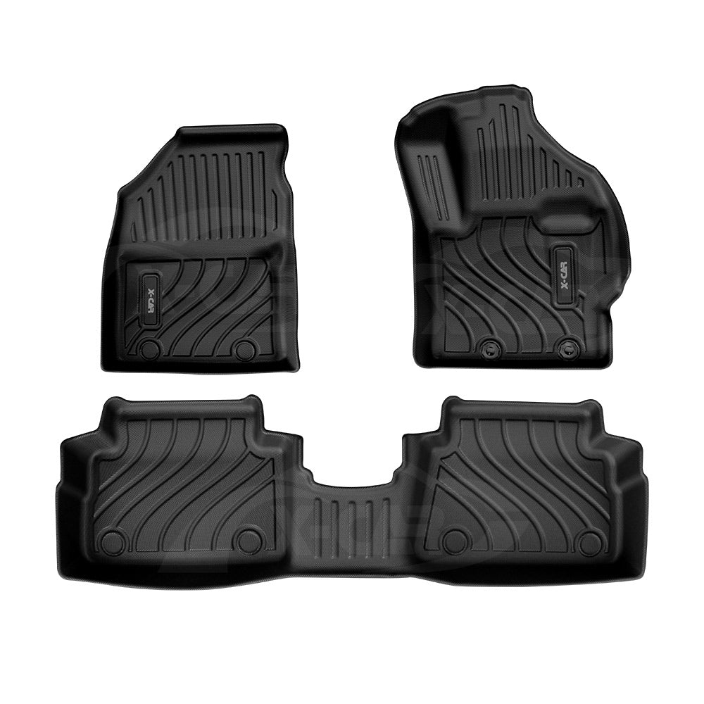 3D Floor Mats for Toyota Yaris Hatch 2020-Onwards Heavy Duty All Weather Car Mats Carpet Liner Set