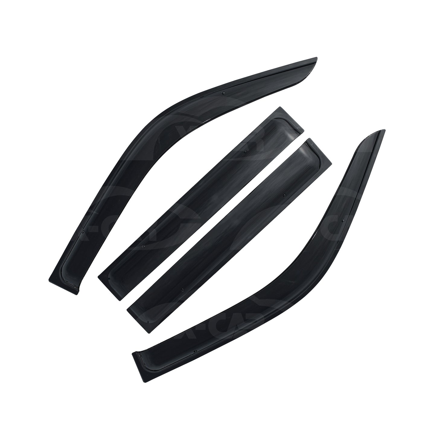 Weathershields for Toyota Landcruiser 80 Series LC80 1991-1998 Car Weather Shields Wind Deflectors Window Sun Visor 4 Pcs