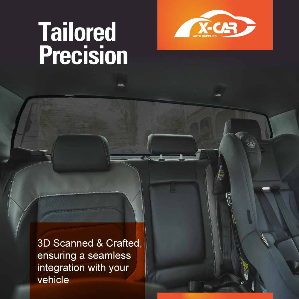 Rear Windscreen Sun Shade for Volkswagen Amarok 2009-2022 Magnetic Car Custom Wind Screen Sun Blind Mesh